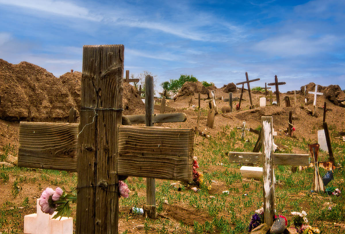 Cemetery, Taos Pueblo, New Mexico