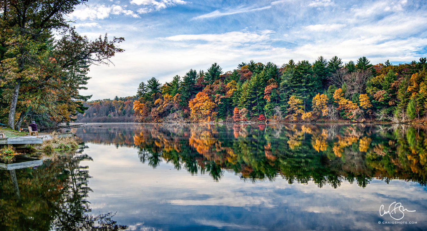 Oct 26: Mirror Lake State Park, Wisconsin