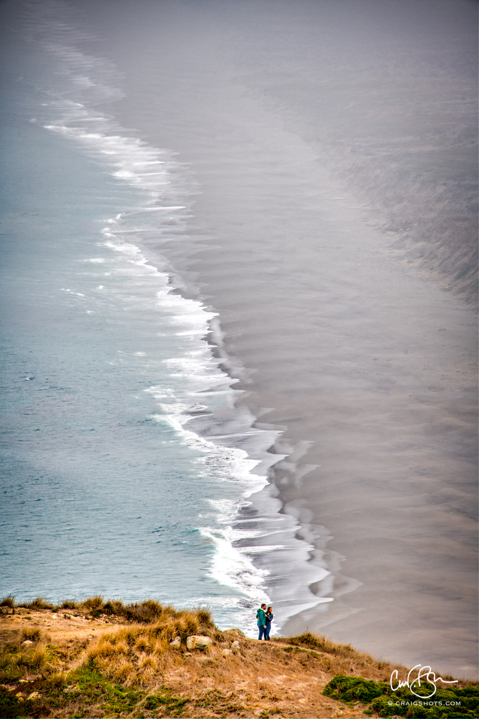 Nov 8: View From South Beach Overlook, Point Reyes National Seashore