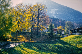 Alpine walk near Kitzbuhel, Austria
