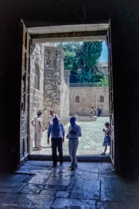 Main doors to the Church of the Holy Sepulchre