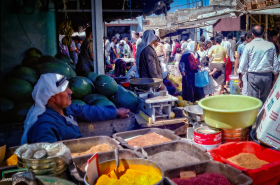 Spice salesman. Bethlehem.